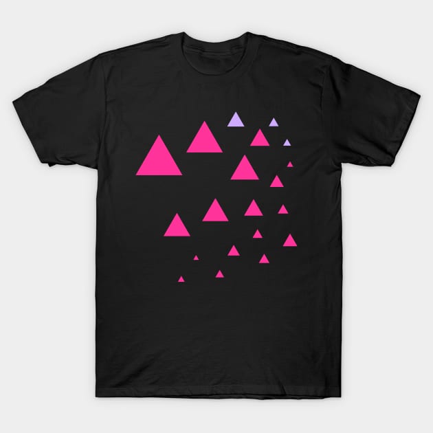 Triangle Minimal Graphic T-Shirt by Nikokosmos